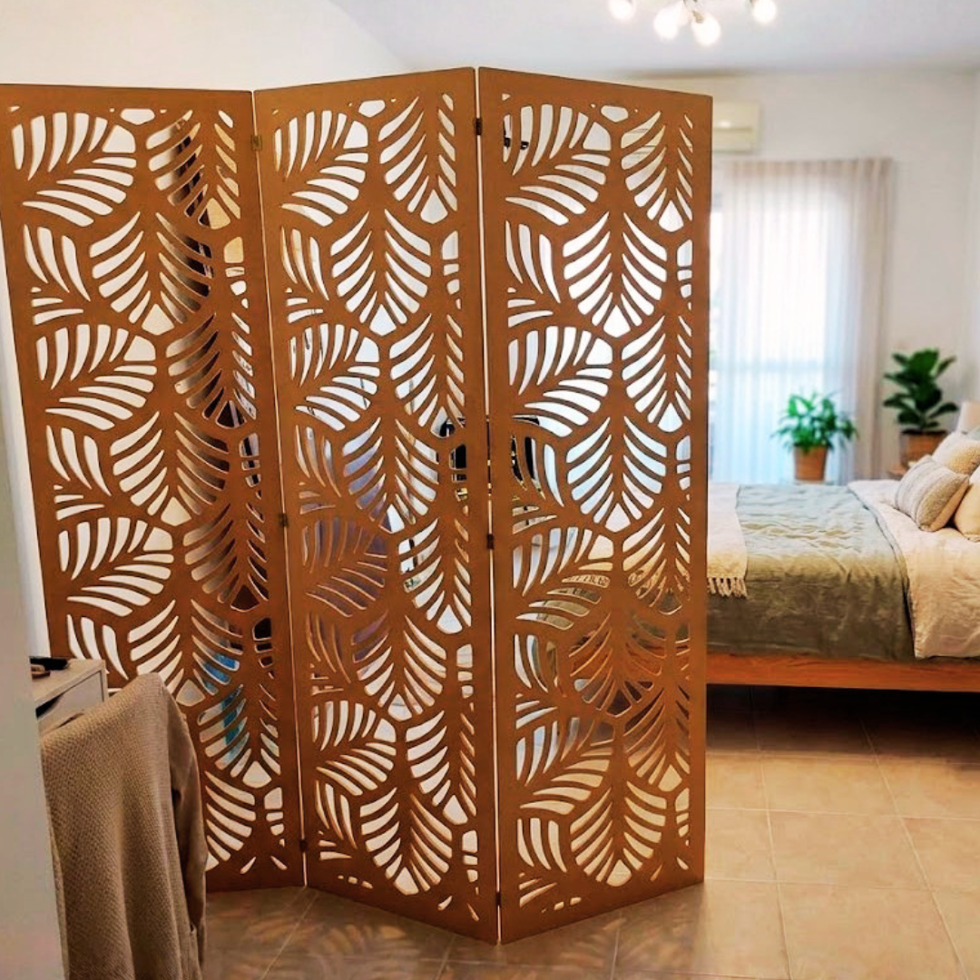 Biombo plegable decorativo