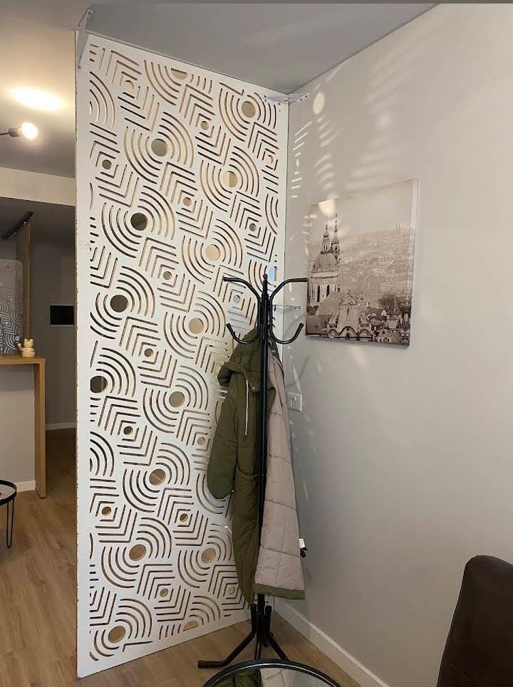 Panel fijo decorativo en melamina